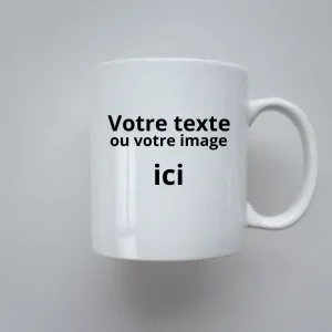 Mug blanc personnalisable